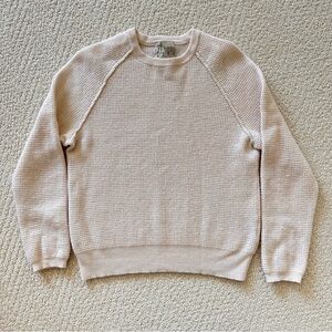 JUMPER 1234 100% cashmere waffle knit crewneck sweater